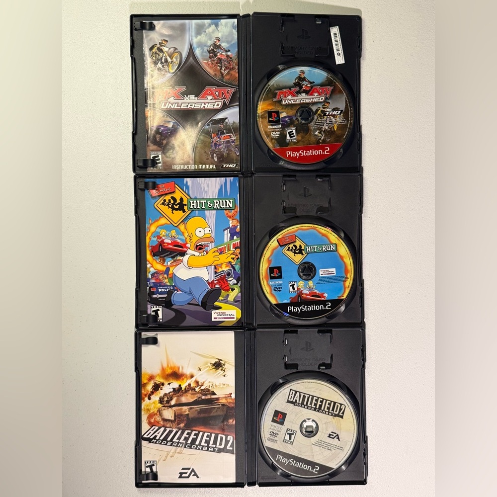 Sony PlayStation 2 Console with 4 Controllers 6 Games 3 Memory Cards - Picture 15 of 15